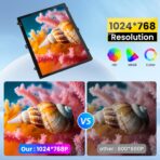 64G Car Stereo Radio for Ford Focus 2012-2018: 10.4" 1024 * 768 HD Touchscreen Head Unit Wireless Carplay Android Auto 1080P Backup Camera Mirror Link 5G WiFi GPS Bluetooth5.0 SWC FM/RDS - Image 6