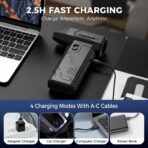 Compressed Air Duster,130000RPM Electric Air Duster Brushless Motor with Adjustable Stepless Speed, Fast Charging Rechargeable Cordless Air Blower for PC,Car,Keyboard,Pet,Home & Outdoor - Image 6