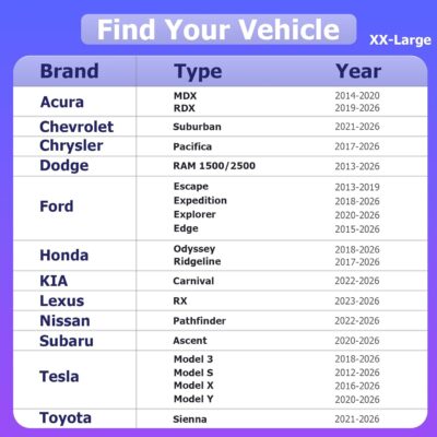 [2026 Upgrade] Windshield Sun Shade Umbrella, Scratch-Free Car Sunshade for SUVs, Foldable Automotive Interior Sun Protection | Highly UV Block Coating Auto Heat Shield Accessories(XX-Large) - Image 3