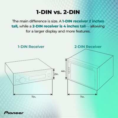 Pioneer DMH-WT3800NEX 9" Capacitive Touchscreen, Floating Display – Wireless & Wired Apple CarPlay & Android Auto, Amazon Alexa, Bluetooth, FLAC, Backup Camera, HD Radio - Image 7