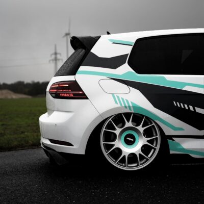 VViViD+ Ultra Gloss Premium Vinyl Car Wrap Film (1ft x 5ft, Gloss White) - Image 7