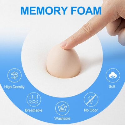 Car Seat Cushion with Back Support Pillow, 1.2'' Thick Enhanced Comfort Memory Foam Design for Pain Relief, Ideal for Drivers and Office Use - Ergonomic Lumbar Comfort for Long Sitting - Image 2