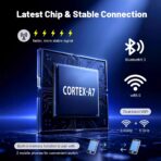 2026 Upgraded USB Wireless CarPlay Adapter for iPhone, Bluetooth 5.3 and Wi-Fi 6, Automatic & Zero-Delay Connection, Android auto Carplay Wireless Adapter for Android and iOS Systems. (Light Gray) - Image 5