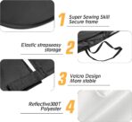 Windshield Sun Shade for BMW X3 2011-2017, Foldable Sun Visor Protector with Storage Bag, 2-Layers Car Sunshade Front Window Shade UV Protection - Image 5