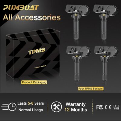 TPMS Chevrolet Pre-Programmed Tire Pressure Sensor,with:➥Trax(13-22)|Suburban1500/2500(07-19)|Traverse(09-17)|Camaro(10-15)|Impala(05-20)|Cruze(11-15)|Sonic(12-20)/#13598771(4 PCS) 315MHz - Image 9