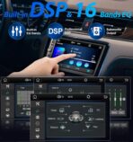 Double Din 7" IPS Car Stereo with Wireless Apple CarPlay & Android Auto Screen, Car Play Radio Audio, 240W, Bluetooth, AHD Backup Camera, USB-C Fast Charging, 16-Band EQ, SWC, MirrorLink Touchscreen - Image 7