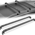 Heavy Duty 300 LBS Universal Roof Rack Cross Bars Compatible with Flush & Raised Side Rails, Adjustable Crossbars Cargo Carrier Rooftop Luggage Cars Vehicles Suvs