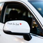 3X Custom Car Rearview Mirror Decal - Personalized Vinyl Car Mirror Sticker Decoration Accessories Auto Decals for Women Affirmation Reminder, Stickers for Water Bottle Laptop Bumper Tumbler - Image 5