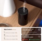 Waterless Essential Oil Diffuser, Battery Operated Aromatherapy Diffuser with 20mL Capacity, Mini Portable Scent Air Diffuser, 3 Countdown Timers & Mist Levels for Home Room Car Office, ANZ Black - Image 2