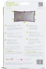 Munchkin® Brica® Magnetic Stretch to Fit™ Sun Shade, Black, 1 Pack - Image 7
