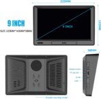 AWESAFE 9" GPS Navigator for Car Truck RV,Car GPS Navigation System with Lifetime Maps Update,Vehicle GPS with Speed and Red Light Warning - Image 6