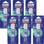 Ozium . Air Sanitizer & Odor Eliminator for Homes, Cars, Offices and More, Outdoor Essence, 0.8 Oz( Pack of 6) (packaging may vary)