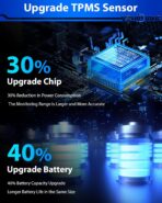 Pre-Programed TPMS Sensor for:-Toyota 2005-2015 Tacoma 2007-2011 Camry 4Runner for:-RAV4 for:-Lexus IS250 2006-2015 RX350 Tire Pressure Monitoring Sensor # 4260706011, 315MHz (Set of 4) - Image 4