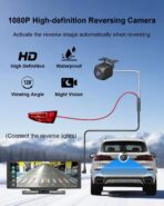 HK5 Carplay Screen for Car, 10.26’’ HD Wireless Apple Carplay & Android Auto Touchscreen with Backup Camera, Car Play Screen iOS 26 Compatible, GPS Navigation/Mirror Link/Siri/FM (No Front Camera) - Image 5