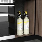 Ougist ABC Dry Powder Fire Extinguisher, 2.5lb – 1-A:10-B：C Rated for Home, Office & Vehicle, Quick Release, Easy-Grip Handle, Ideal for Electrical & Grease Fires, Car Extinguisher, Model FF1KG - Image 6