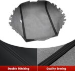 KBH Center Console Cover Replacement for Infiniti QX60 / JX35 & Nissan Pathfinder 2013-2020, Vinyl Leather, Car Armrest Upholstery, Anti-Scratch, Black - Image 2