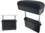 Arm Rest for Car,Car armrest Car arm Rest,Seat Gap Storage Box,Car Seat Gap Filler Organizer,Forearm Wrist Support Adjustable Armrest,Car Central Liftable Armres Storage Organizer Box Black