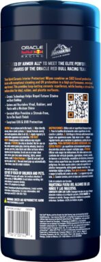 Armor All Podium Series Hybrid Ceramic Medium Shine Protectant Wipes, 25 Count, Interior Car Wipes Developed in Collaboration With Oracle Red Bull Racing - Image 9