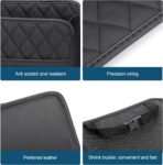 Mandark Car Seat Back Organizer, PU Leather Vehicle Backseat Hanging Storage Pocket, Multipurpose Auto Travel Essentials Accessories for Kids & Adults, Universal for Most Cars (Green) - Image 4