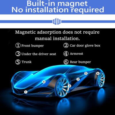 GPS Tracker for Vehicles,Car Portable Real Time Magnetic GPS Tracking Device, Full Global Coverage Location Tracker for Car,Kids,Dogs,Trucks/Person. No Subscription Required/No Monthly Fee - Image 3