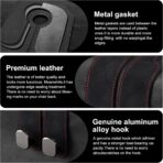 Car Purse Hook Purse Hook for Car Seats Headrest Car Seat Hooks,Heavy Duty Vehicle Organizer for Handbags, Groceries, Purses, Keep Car Tidy (Black, 2 Pack) - Image 6