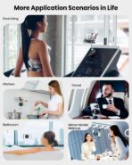 2026 Upgraded 360° Vacuum Magnetic Car Phone Holder for Magsafe [96+LBS Strongest Suction & 2800gf Strongest Magnetic], Adjustable Car Phone Mount for Your Car/Gym/Mirror/Shower for iPhone & Android - Image 7