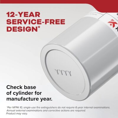 Kidde Fire Extinguisher for Vehicles, Cars, Trucks, Single-Use 5BC - Image 12