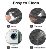 Waterproof Dog Car Seat Cover with Belt for Back Seat - Washable Pet Protector Accessories for Cars, Trucks, SUVs, and Bench Seats - Auto Backseat Hammock for Small & Large Dogs - Image 3