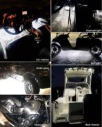 12V Led Light Strip 18" Connectable White LEDs Strip Lights for Car Motorcycle Golf Cart Automotive Trucks Boat Waterproof Led Light Strip, 4Pack - Image 7