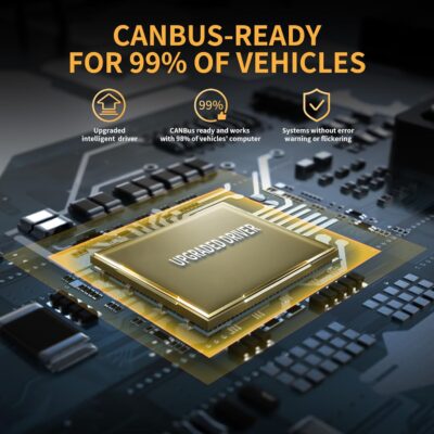 𝟫𝟢𝟢𝟧 𝟫𝟢𝟢𝟨 Bulbs Combo 6500K Cool White 60000LM 900% Brighter, 𝖧𝖡𝟥 𝖧𝖡𝟦 1:1 Beam Plug and Play IP68 Waterproof Off-Road Lights, Pack of 4 - Image 4