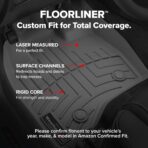 WeatherTech Custom Fit FloorLiners for Ford Expedition - Full Set (441665-1-4), Black - Image 3