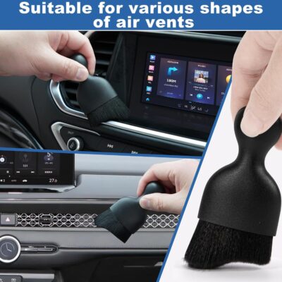 Viewsun Windshield Cleaner Tool, 13Pcs Car Interior Cleaning Kit, Car Detailing Kit Interior Cleaner, Car Detailing Brushes, Car Cleaning Gel, Inside Cleaning Supplies Accessories for Women Men - Image 7