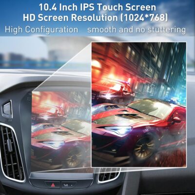 Ford Focus Car Stereo Radio 2012-2018 with Carplay/Android Auto, 10.4 Inch IPS Touch Screen Replacement with GPS Navigation Bluetooth 5GWiFi Mirror Link Backup Camera, 2G RAM 32G ROM - Image 5