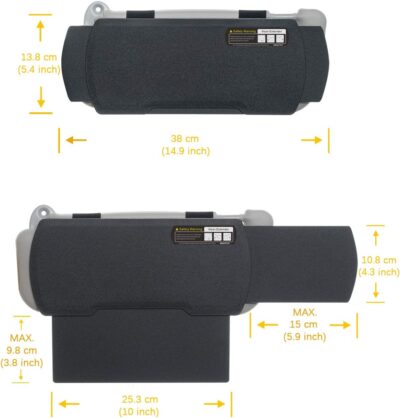 Car Visor Sunshade Extender, Window Shade, Anti-Glare Sun Blocker for Driver or Front Seat Passenger,1 Piece (Black) - Image 7