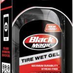 Black Magic 5072647 Tire Wet Gel, 16 oz - Thick Clinging Formula Sticks to Tires to Produce Minimal Sling and a Glossy Shine