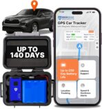 Brickhouse Security GPS Car Tracker - Hidden Tracker for Vehicles - Long Lasting Battery 140-Day LTE GPS Tracking Device for Vehicles with Magnetic Case & Extended Battery - Subscription Required