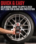 Adam's Polishes Aerosol Tire Shine 12oz - Fast, Easy, Effective Way to Add Gloss - No-Sling Use with or Without Tire Applicator - Image 2