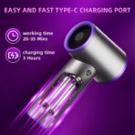 Aihoye Car Vacuum Portable Cordless, 22000PA High Power Mini Vacuum Cleaner with Brushless Motor, 4-in-1 Handheld Vacuum Cleaner & Air Duster for Car, Home, Office, Camping, Pet - Image 5