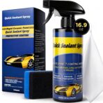 500ML Ceramic Coating for Cars: Quick Effect Coating Agent for Car Motorcycles Trucks & RVs - Extreme Hydrophobic Water Beading & Deep Gloss Shine for Long-Lasting Polish Spray Wax