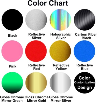 HungMieh 3D Skull Stickers and Decals for Car Windows, Doors, and Trucks - Laser Bumper Stickers for Car Styling and Decor - Holographic Silver, 6.97" - Image 4