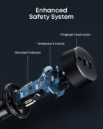 Anker USB C Car Charger, 40W 2-Port PowerIQ 3.0 Type C Adapter, iPhone 17 Car Charger, PowerDrive III Duo with Power Delivery for iPhone 17/17 Pro Max/16/15/14 Series, Galaxy S24/23,AirPods and More - Image 4