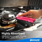 Microfiber Cleaning Cloth, 10 Pack Reusable Microfiber Towels for Cars Lint Free Cleaning Shop Towel Rags for Home Kitchen Automotive Bar Mechanic Restaurant Garage, 11.5"x 11.5", Multicolor - Image 3