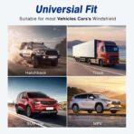 Windshield Sun Shade - Car Sun Shade Windshield, Reflector Sunshade Offers Ultimate Protection for Car Interior - Image 5