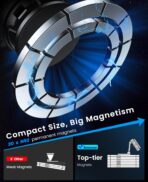 Magnetic Suction Cup Phone Mount for Magsafe, 360° Adjustable Magnetic Car Phone Holder, Pocket Size Foldable Car Mount, Cell Phone Holders for Your Car for iPhone 17 16 15 14 13 12 Series - Image 4