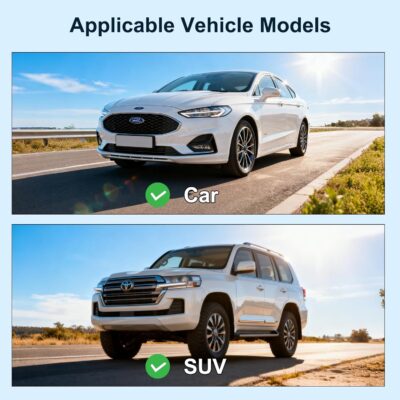 Sun Visor Extender for Car, Visor Extender Attachment for Car, Adjustable Visor Extender Sun Blocker UV400, Polarized Sun Visor Extender, Anti-Glare, UV Protector (1 Pack, Large) - Image 3