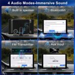 9" Upgraded Wireless Carplay Screen For Car, Built-in Apps Net-flix Youtube Tiktok, Portable AI Magic Box For Apple Car Play & Android Auto Screen With HD Backup Camera, Voice Assistant , OTA Updates - Image 6