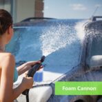 5000PSI Electric Pressure Washer 2026 2.8GPM High Power Washer with 4 Pressure Nozzle and Soap Bottle for Home, Car Washing, Fence Cleaning, Patio (Blue) - Image 9