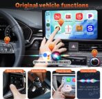 CarlinKit 4.0 Wireless CarPlay 2026 Apple - Wireless CarPlay Adapter for OEM Factory Wired CarPla y Cars 2 in 1. Plug & Play, Wired to Wireles s, Auto Connect, Online Upgrade, 5.8GHz Wi-Fi GPS - Image 8