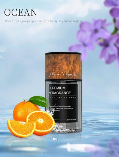 Kwak's Long Lasting Car Air Freshener - Aromatherapy for Car, Office,Home,160ML Natural Scents Air Fresheners for Men or Women(Black, Ocean) - Image 4