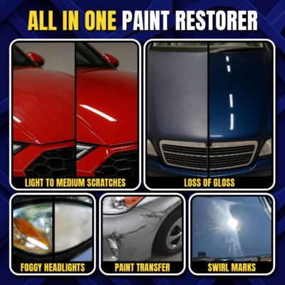 Scratch Remover – Car Scratch Repair & Swirl Remover for Vehicles – Deep Scratch Repair Compound & Polishing Solution – Car Paint Repair Kit for Clear Coat & Paint Restoration – 8 oz - Image 4